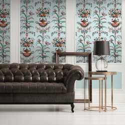 Wallpaper Directoire Arabesques by https://www.decormural.fr