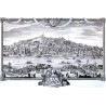 View of the hill of Fourviere and the quays of Saone Scenic wallpaper