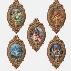 Wallpaper Medallion - Fauna and flora