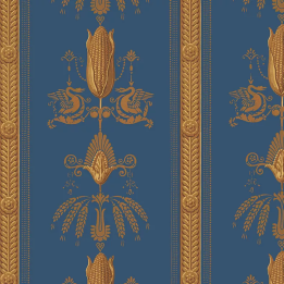 Empire Swans and Wheat Ears wallpaper.