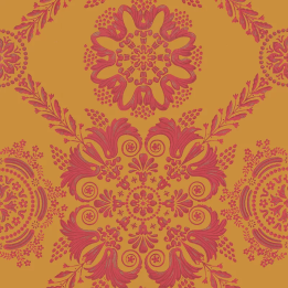 Empire Rosettes Wallpaper
