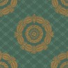 Empire Rosettes Diamond Background Wallpaper