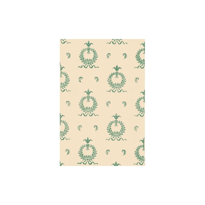Papier peint Empire Couronnes Lauriers